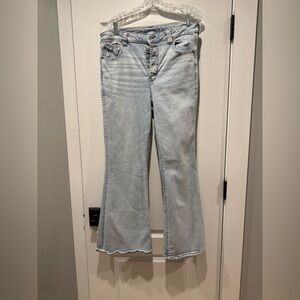 American Eagle Outfitters Light Blue Flare Jeans